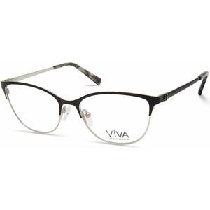 New Viva VV-4524 002 Matte Black Eyeglasses 51/16/140